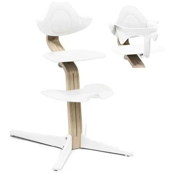 STOKKESTOKKE   Nomi Oak Stuhl inkl. Baby Set white