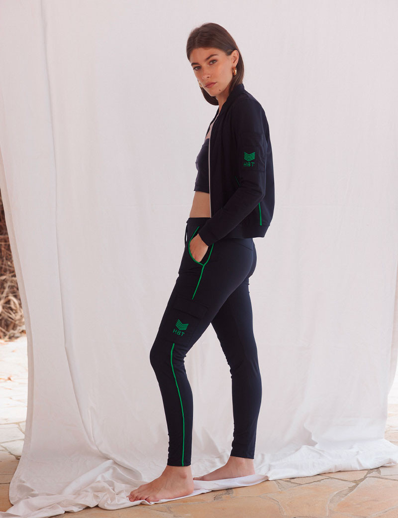 HBT BASICS STREET | CRUZ CARGO PANTALON NOIR