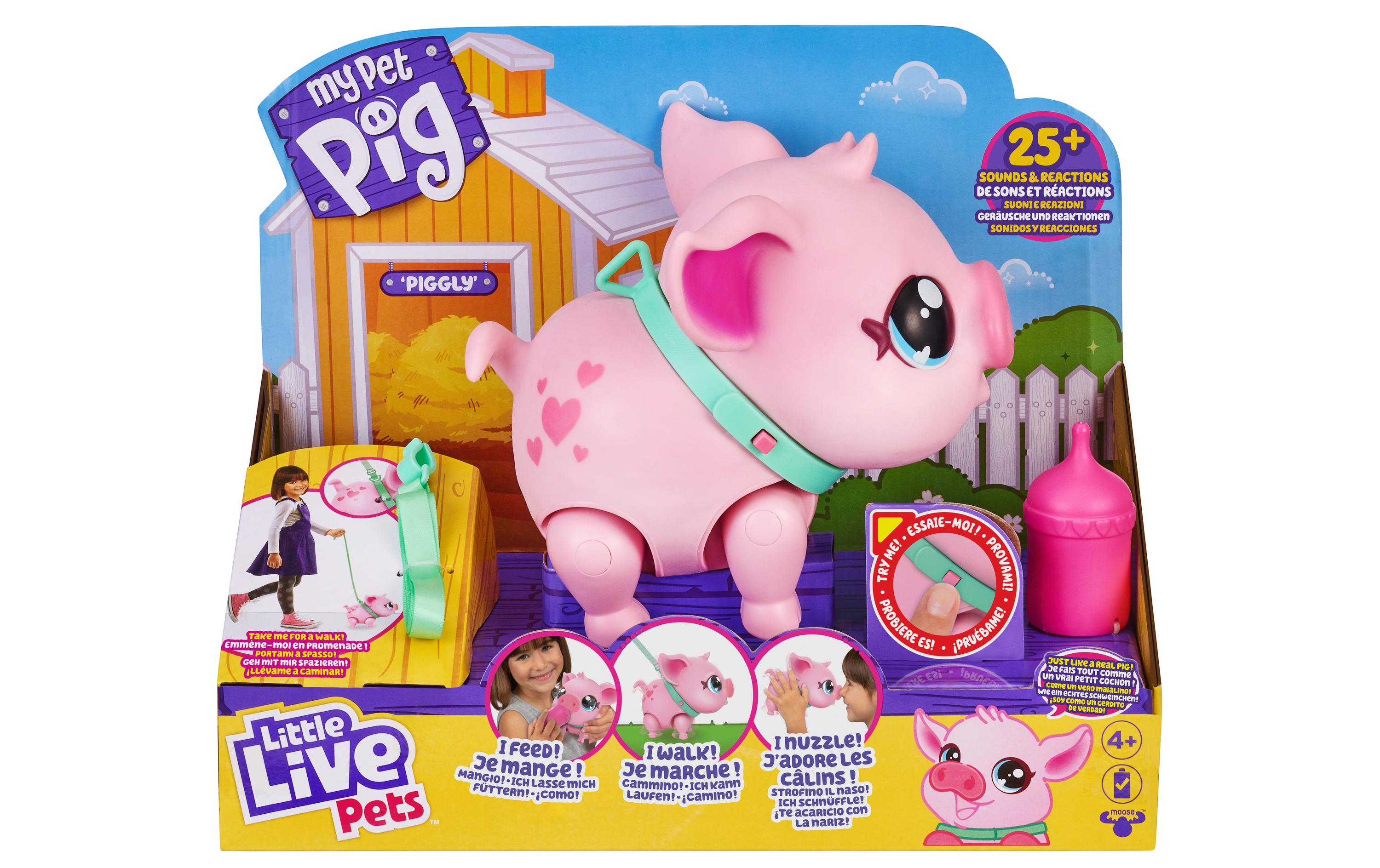Spielzeugfigur Little Live Pets SchweinInteraktives Spielzeug