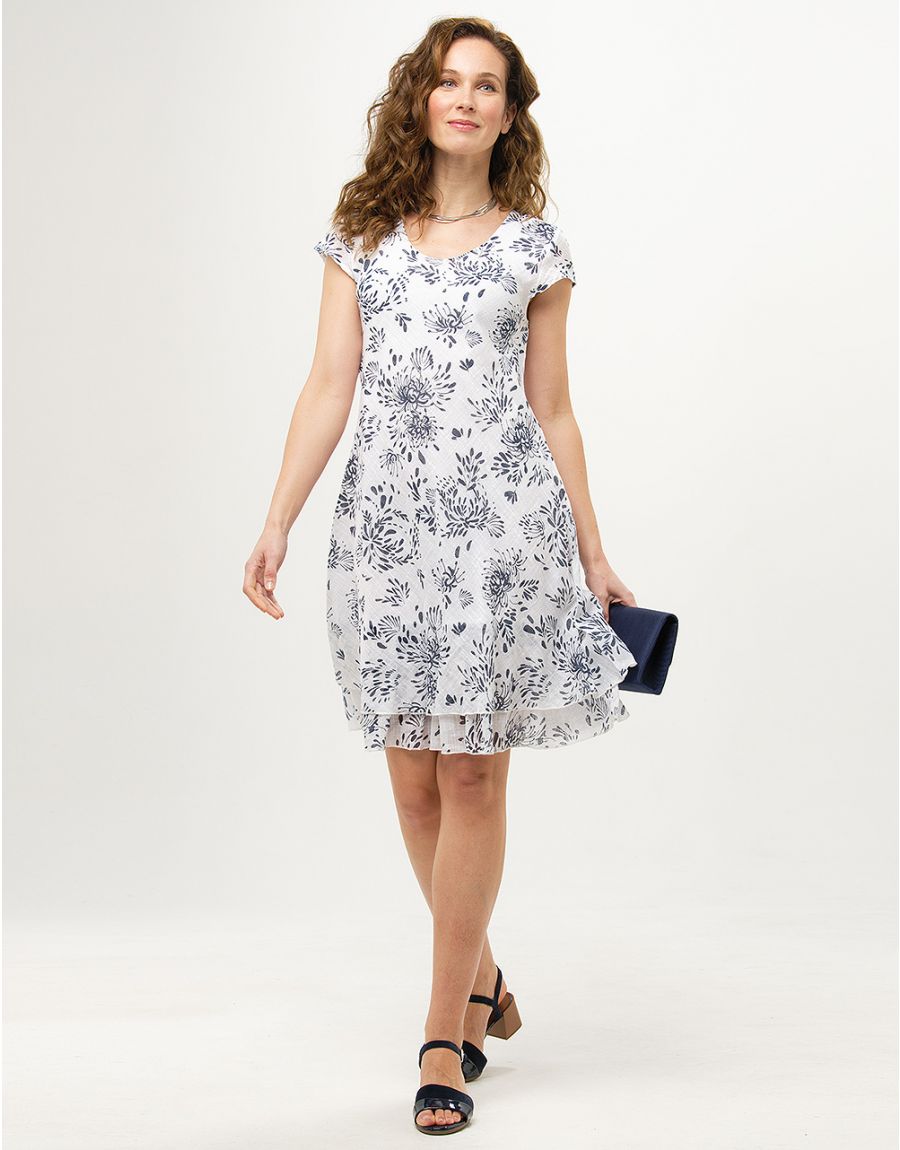 Robe coton blanche
