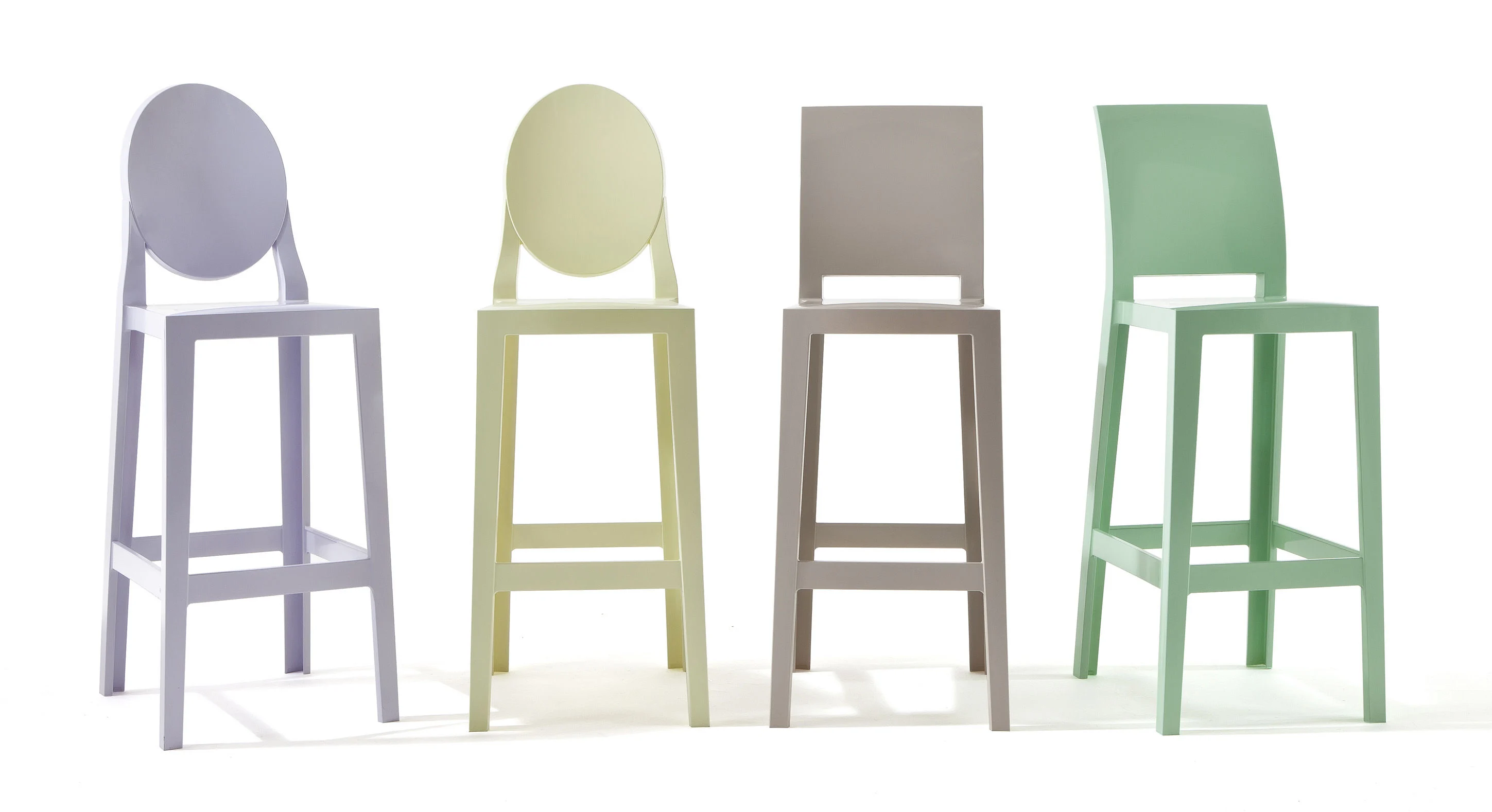 ONE MORE - Chaise de bar | Transparent