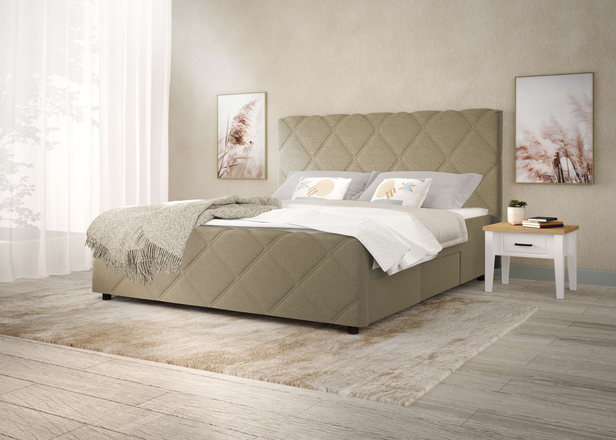 INOSIGN Boxbett »Mona« mit 4 Schubladen