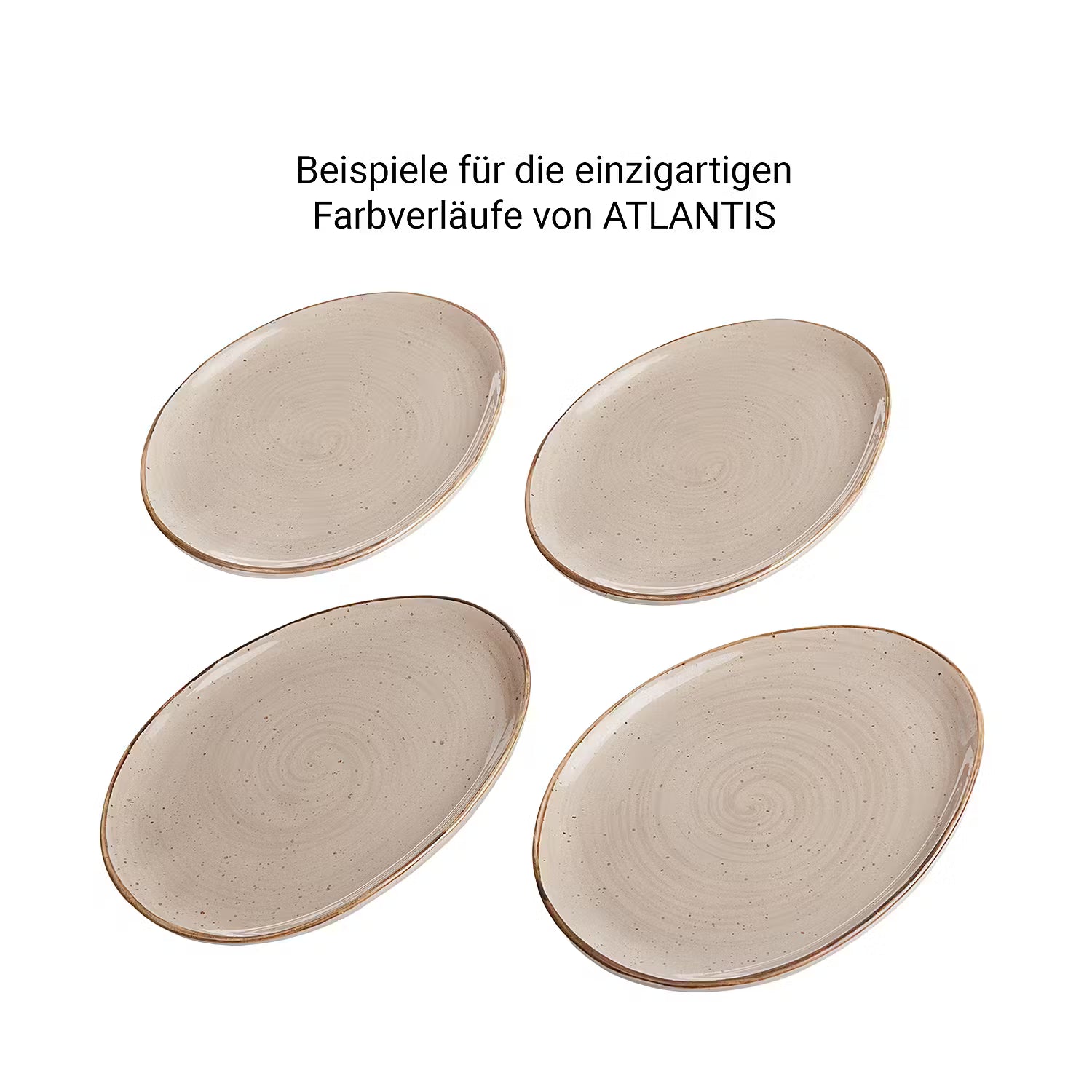 FINCA Frühstücksteller 4er-Set
