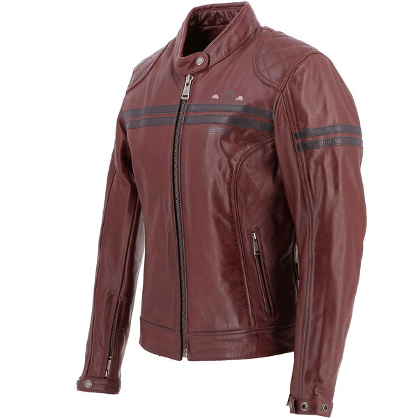 Helstons - Blouson femme Chica Bordeaux / Noir