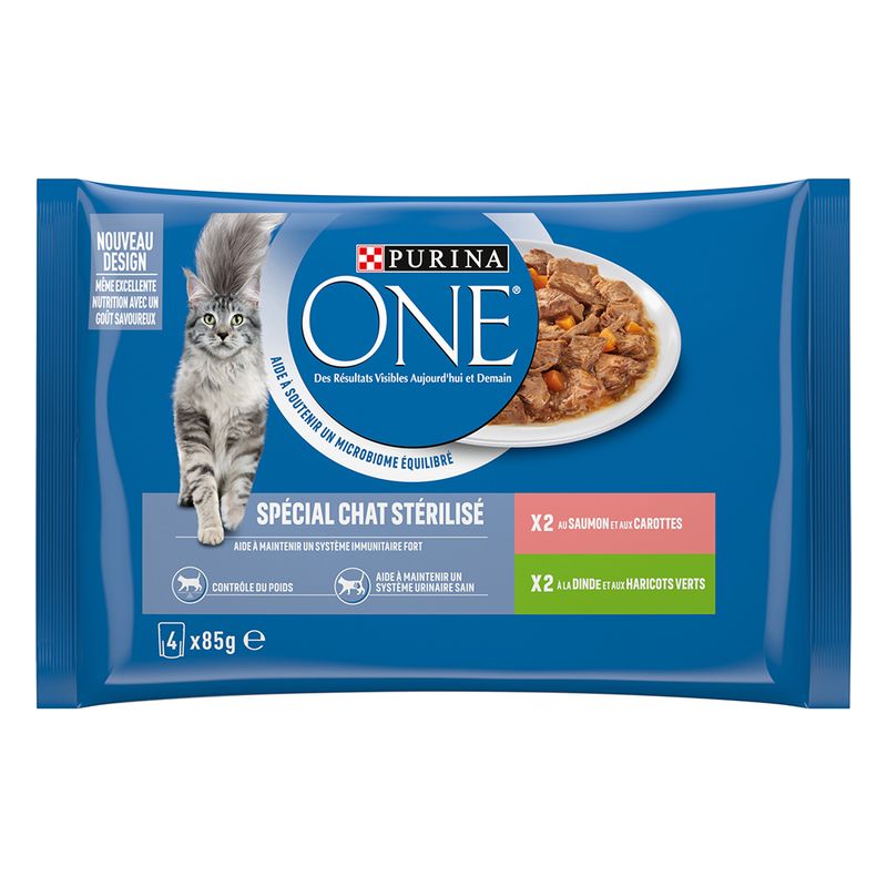 Lot mixte PURINA ONE 8 x 85 g