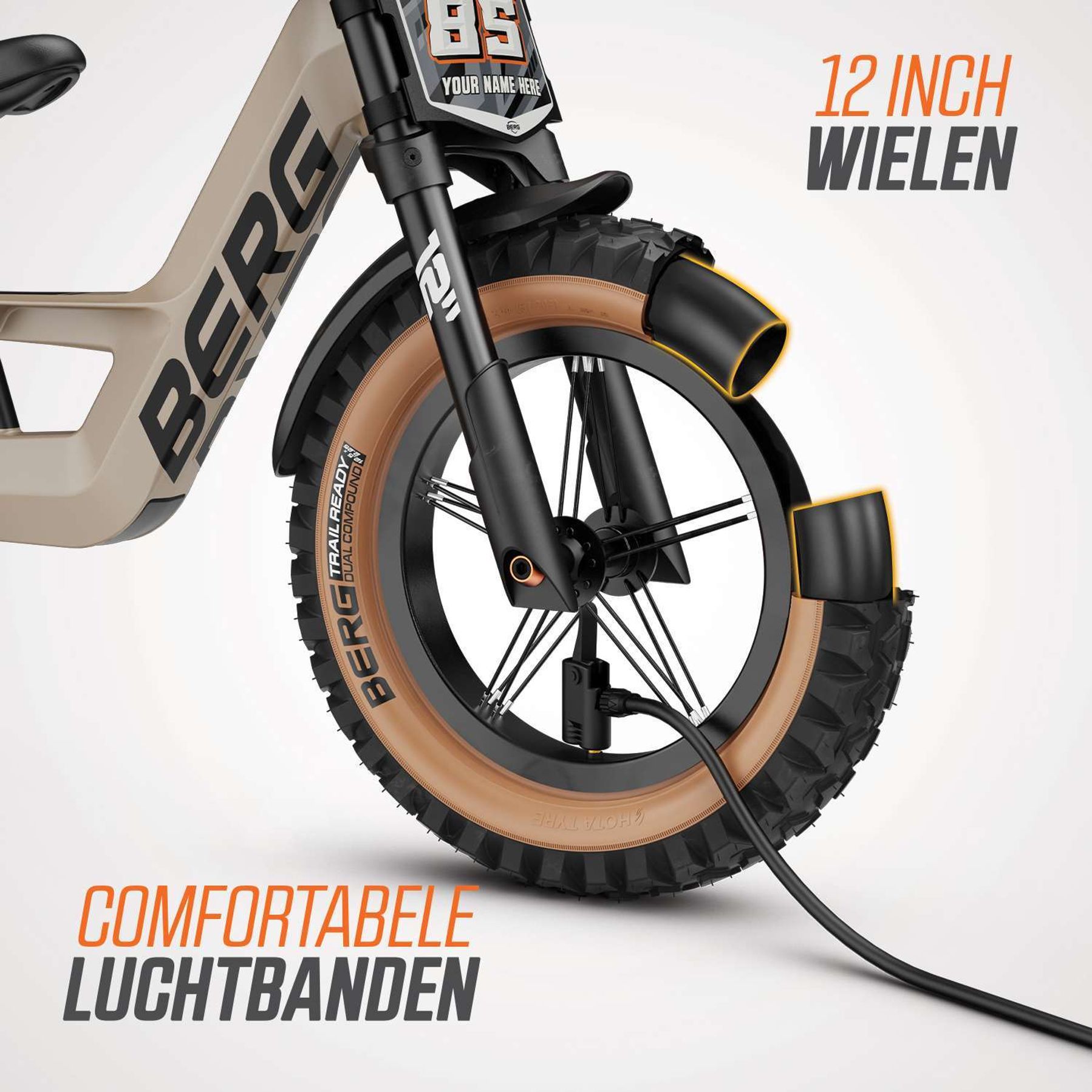 BERG Biky Trail 12 Inch Handrem Loopfiets 2026