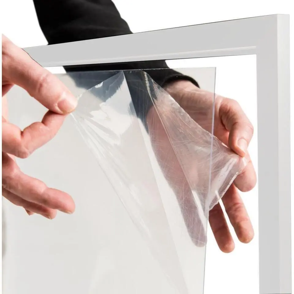 Poster Lijst - grote Kader - 70 x 100 cm - MDF Hout - witte Rand