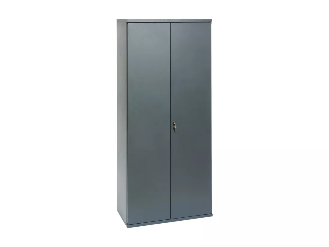 Armoire métallique anthracite Brico Hauteur 198 cm