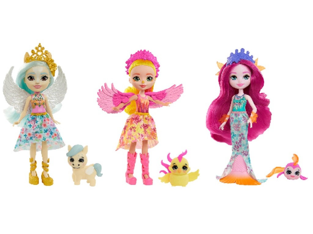 BONECA E AMIGO ENCHANTIMALS MODELOS SORTIDOS
