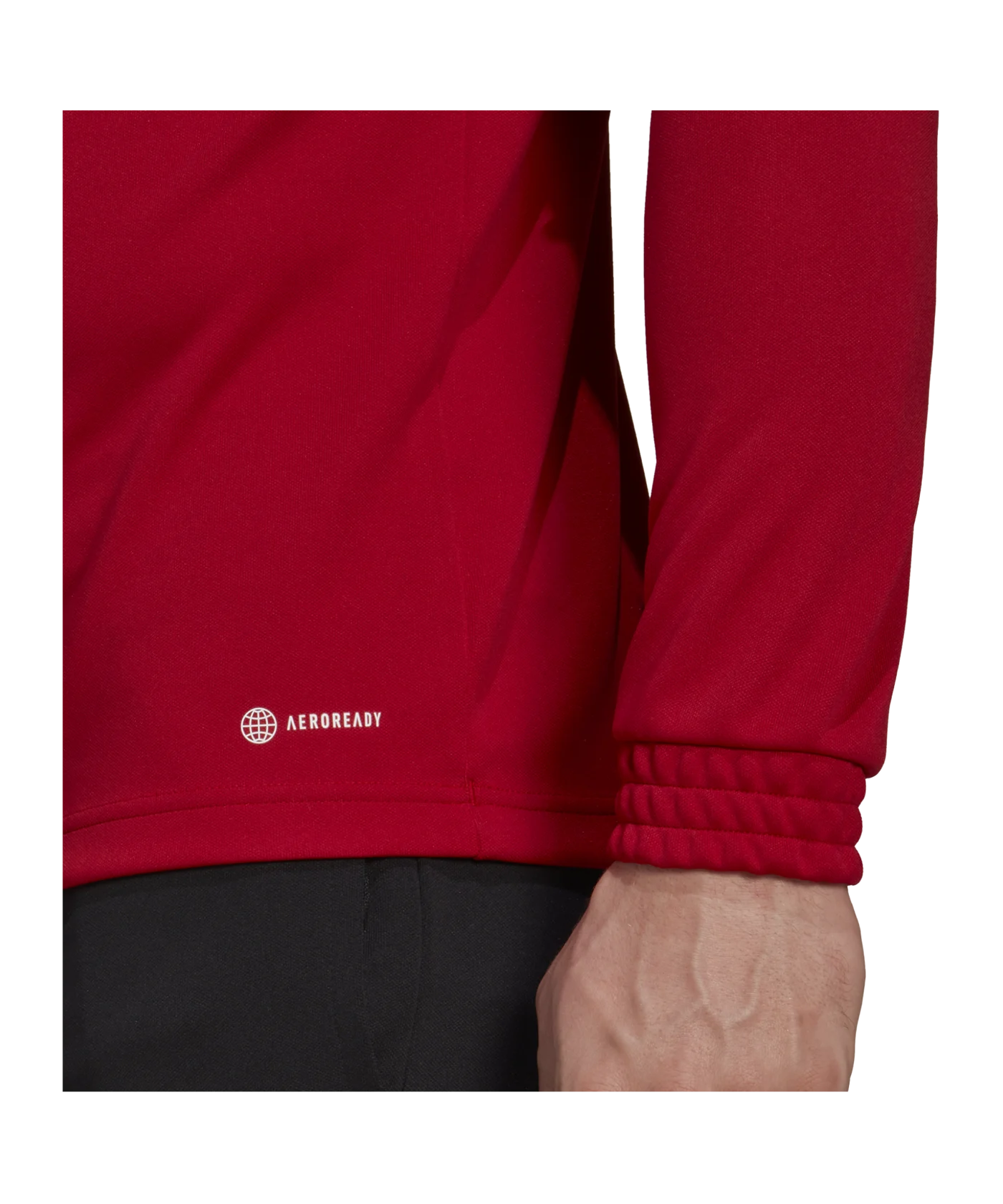 adidas Entrada 22 HalfZip Sweatshirt Rot