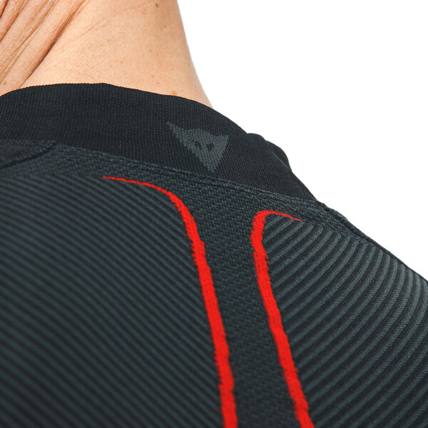 Dainese - T-shirt Thermique Thermo LS Noir / Rouge