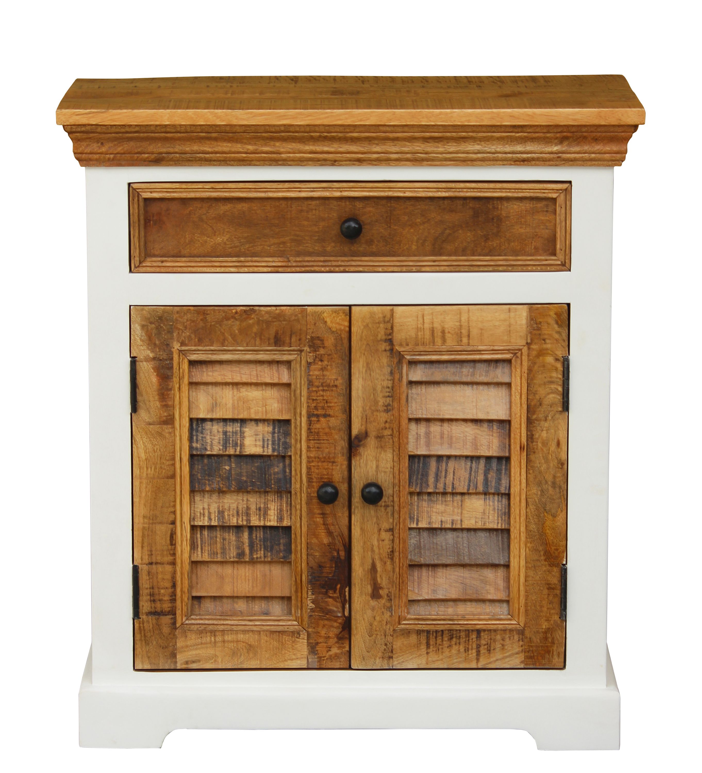 Schuhschrank Holz LEONA