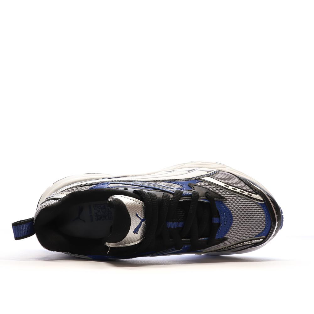 Puma Baskets Blanches/Noires/Marines Enfant Puma Morphic