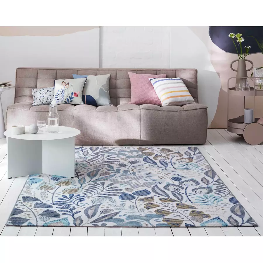 Esprit Outdoorteppich In & Outdoor Lilly blau