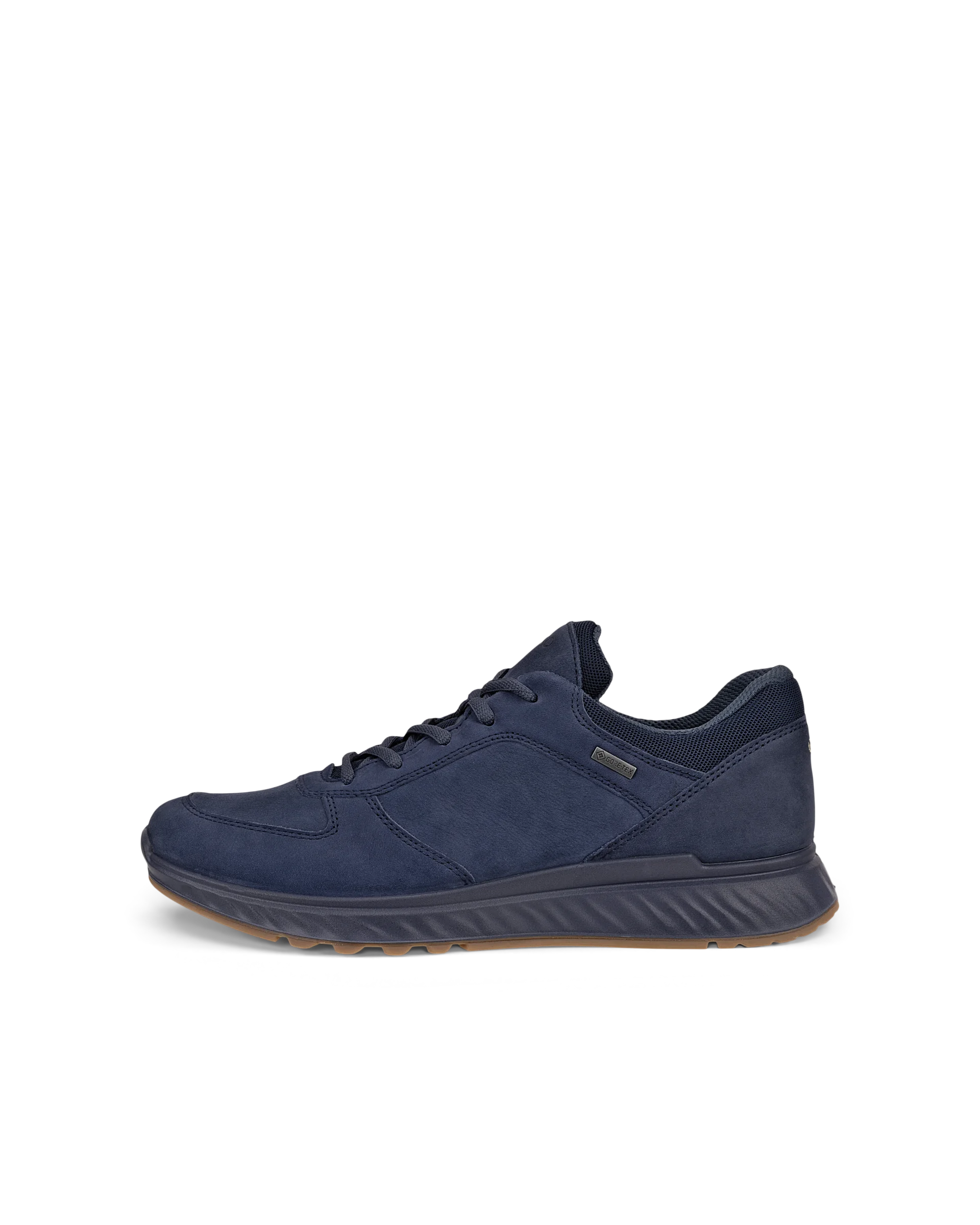 ECCO EXOSTRIDE M Herren Outdoor-Schuhe aus Nubukleder mit Gore-Tex Marineblau