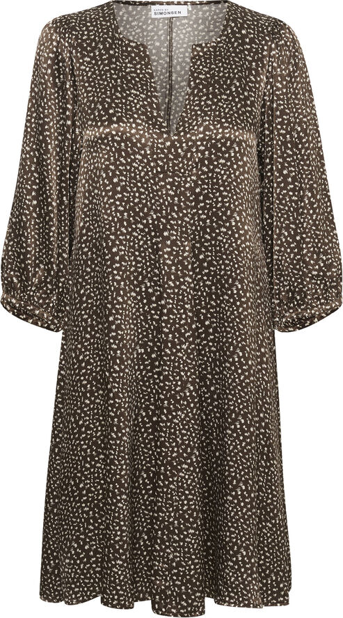 Karen by Simonsen JustineKB Indie Dress Brushed choco dot