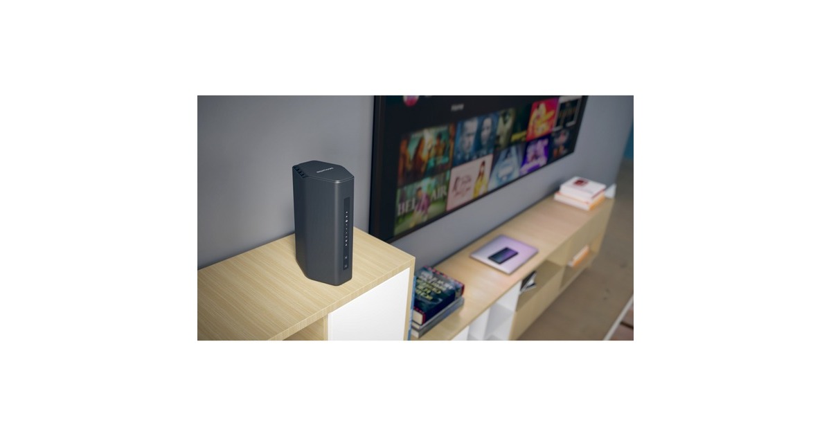 NetgearNighthawk WiFi 7 router RS200  (Zwart)