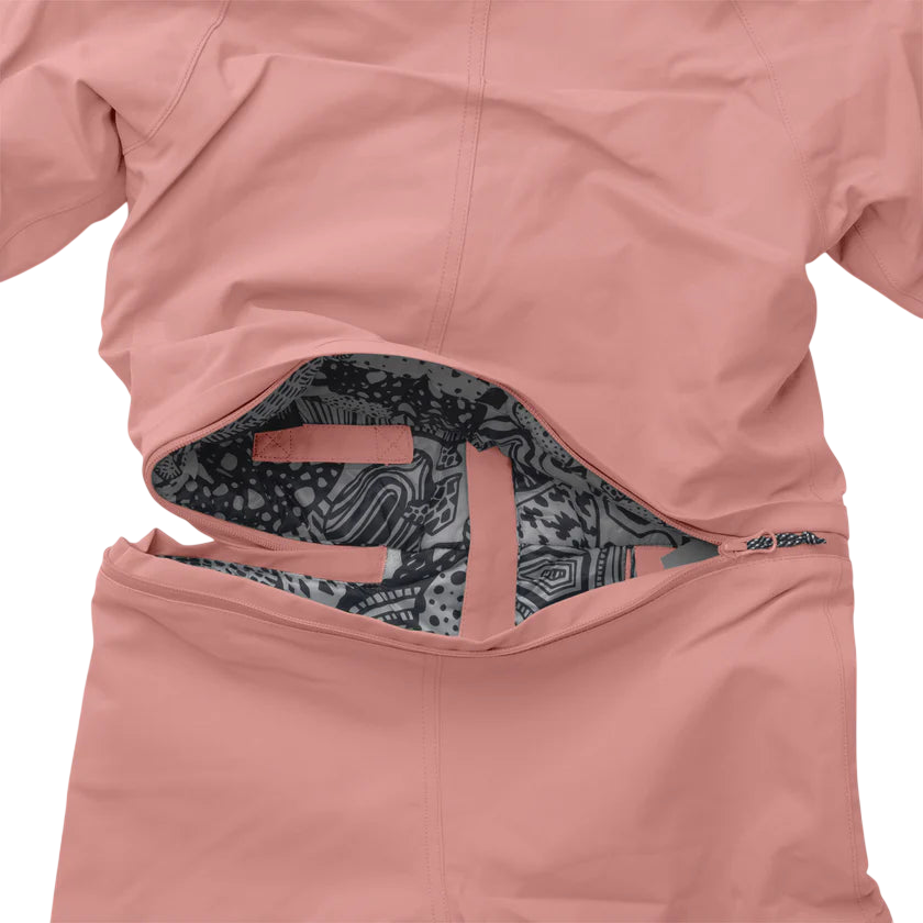 Skianzug Quest Dark rose