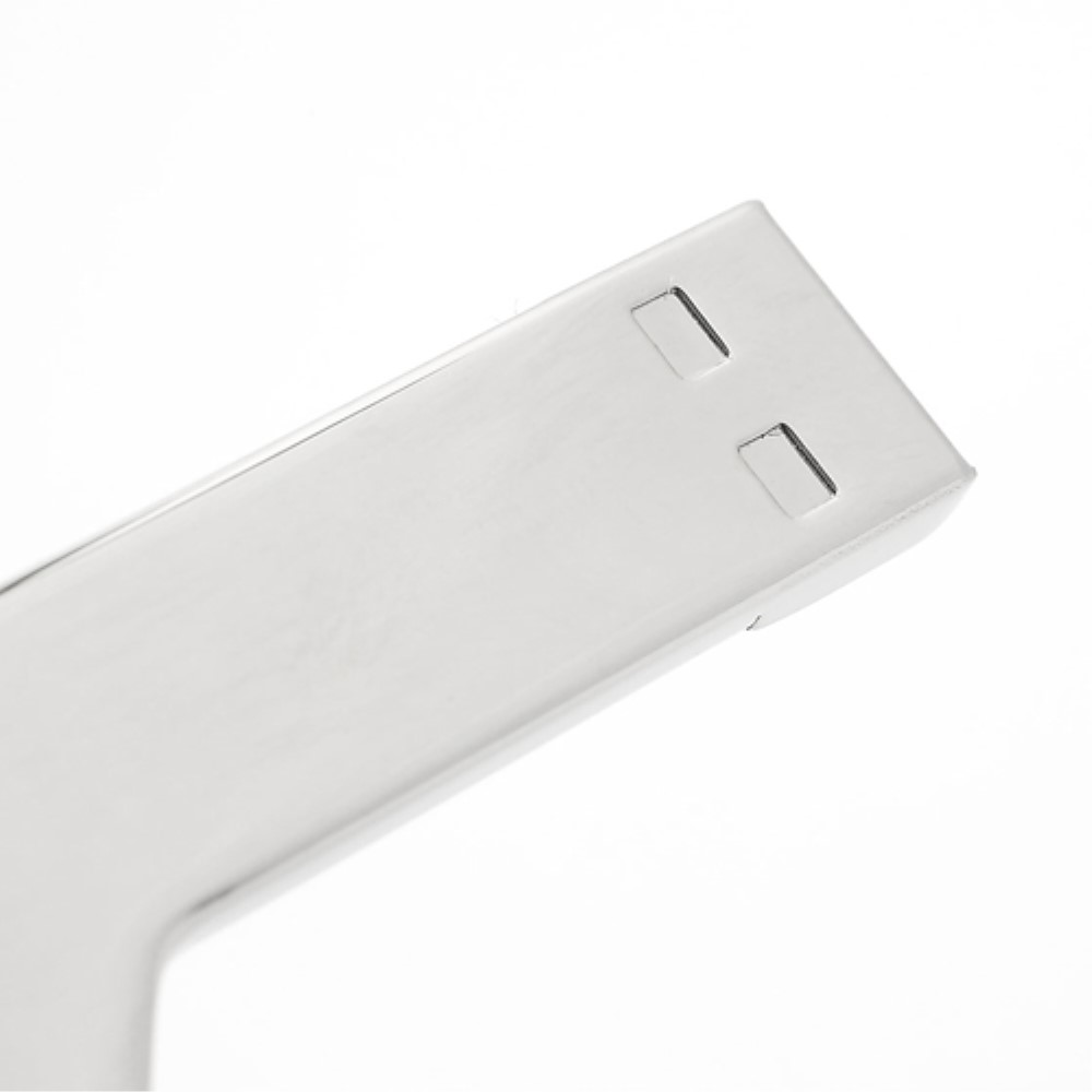 Mini USB Speicher Stick (32GB) Schlüsselanhänger aus Edelstahl - Silber