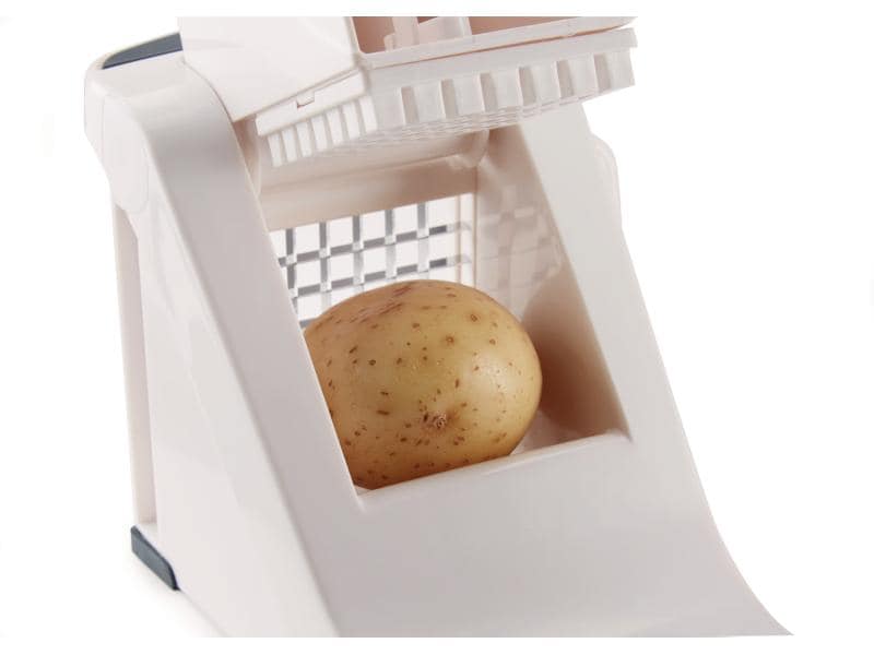 Zyliss Pommes-Frites Schneider & Gemüseschneider Einfache Herstellung von Pommes frites und Gemüsesticks