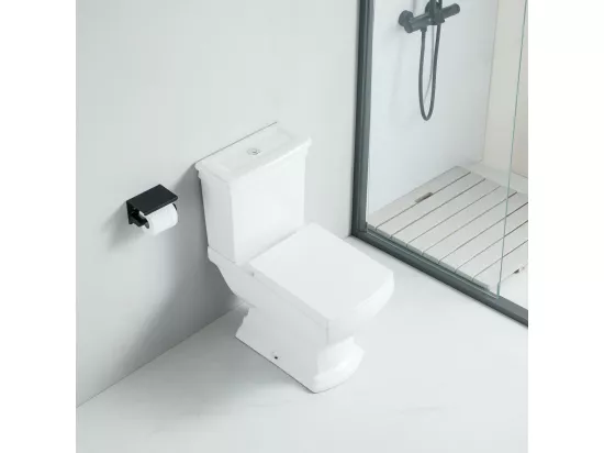 Toilette WC à poser rétro MADRY en céramique