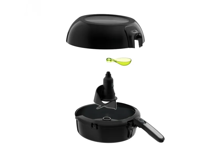 Tefal ActiFry Genius  FZ773 - Varmluftsrister - 1.5 kW - sort