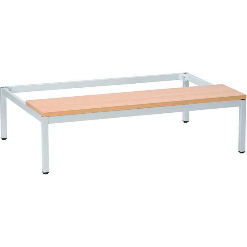 Socle banc pour vestiaires Color Monobloc