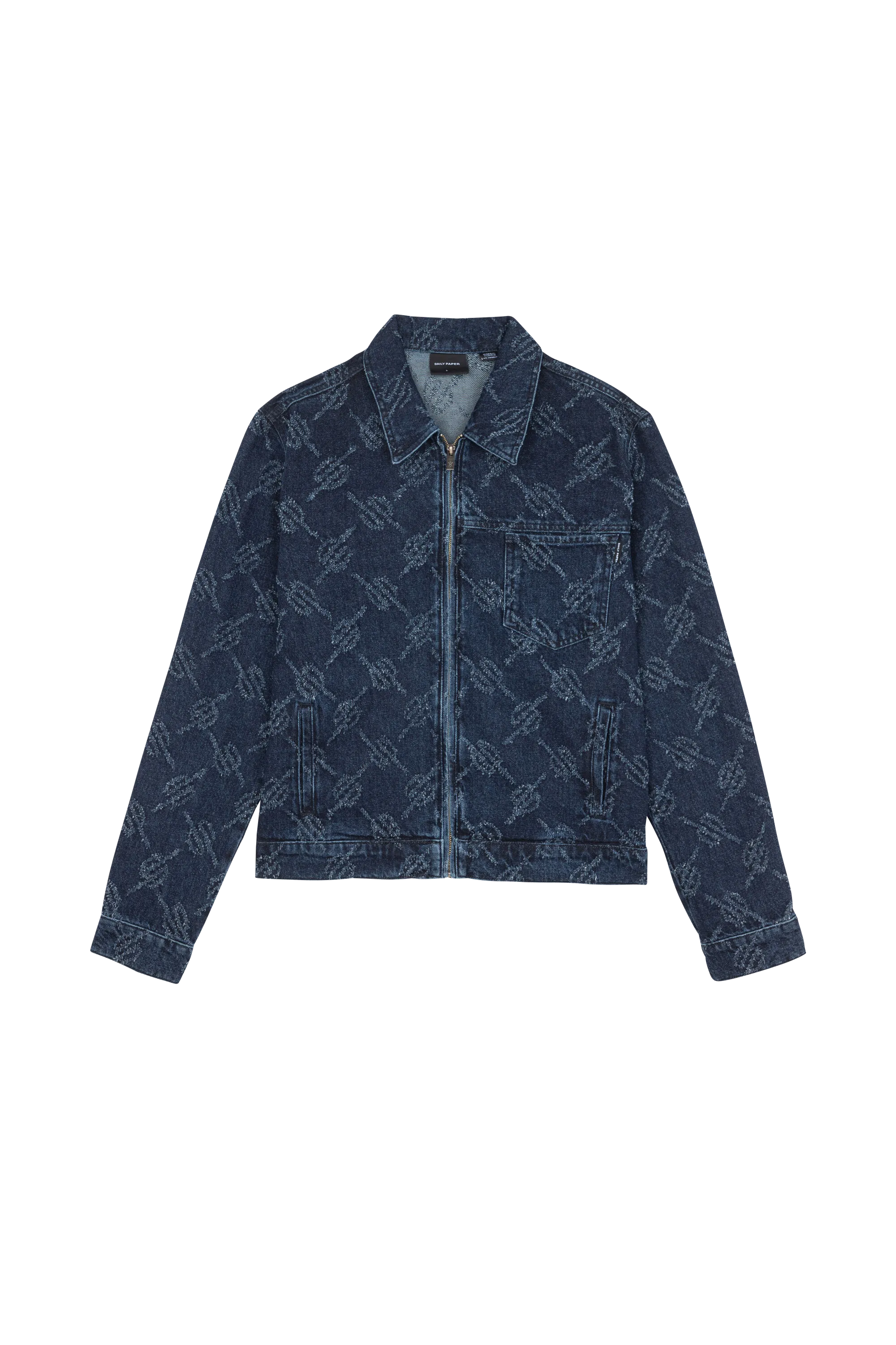 Daily Paper Veste jacob denim jacket Bleu