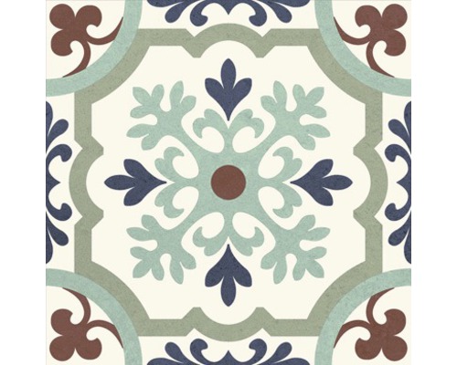 Porseleinen wand- en vloertegel Heritage taco in 76 verschillende designs 16,5 x 16,5 cm