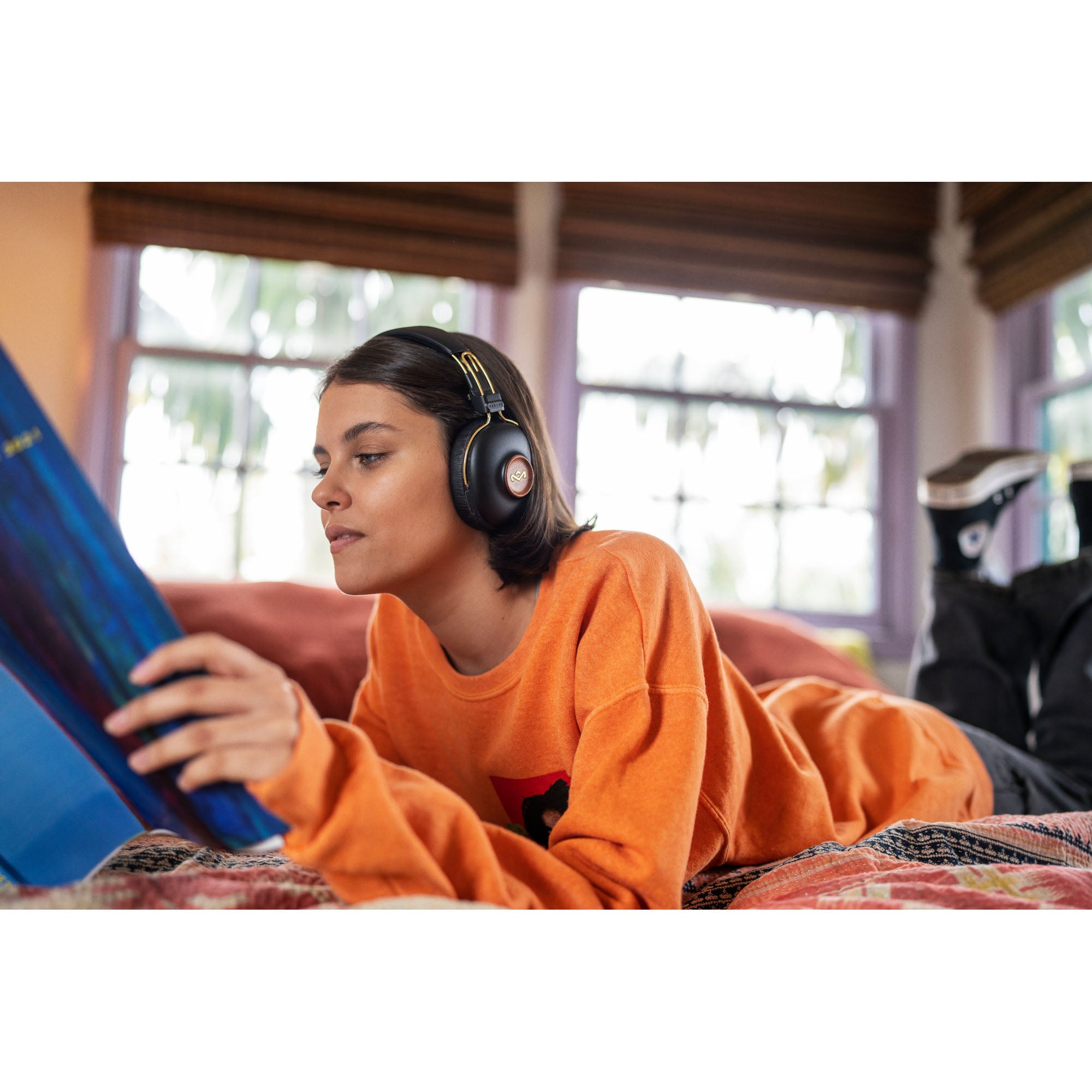House of Marley Positive Vibration Frequency Rasta Bluetooth-koptelefoon