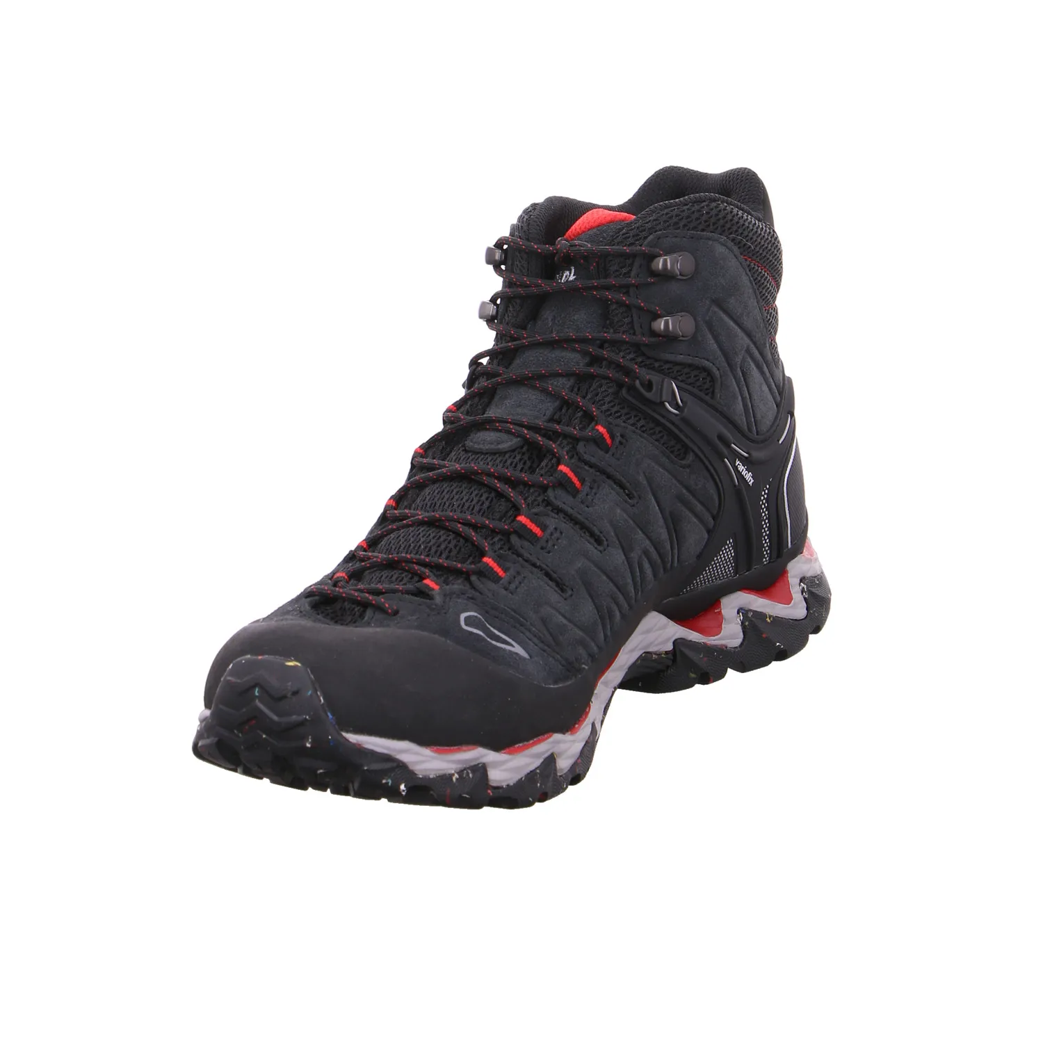 MEINDL Trekkingschuhe Schwarz Leder  Gore-Tex