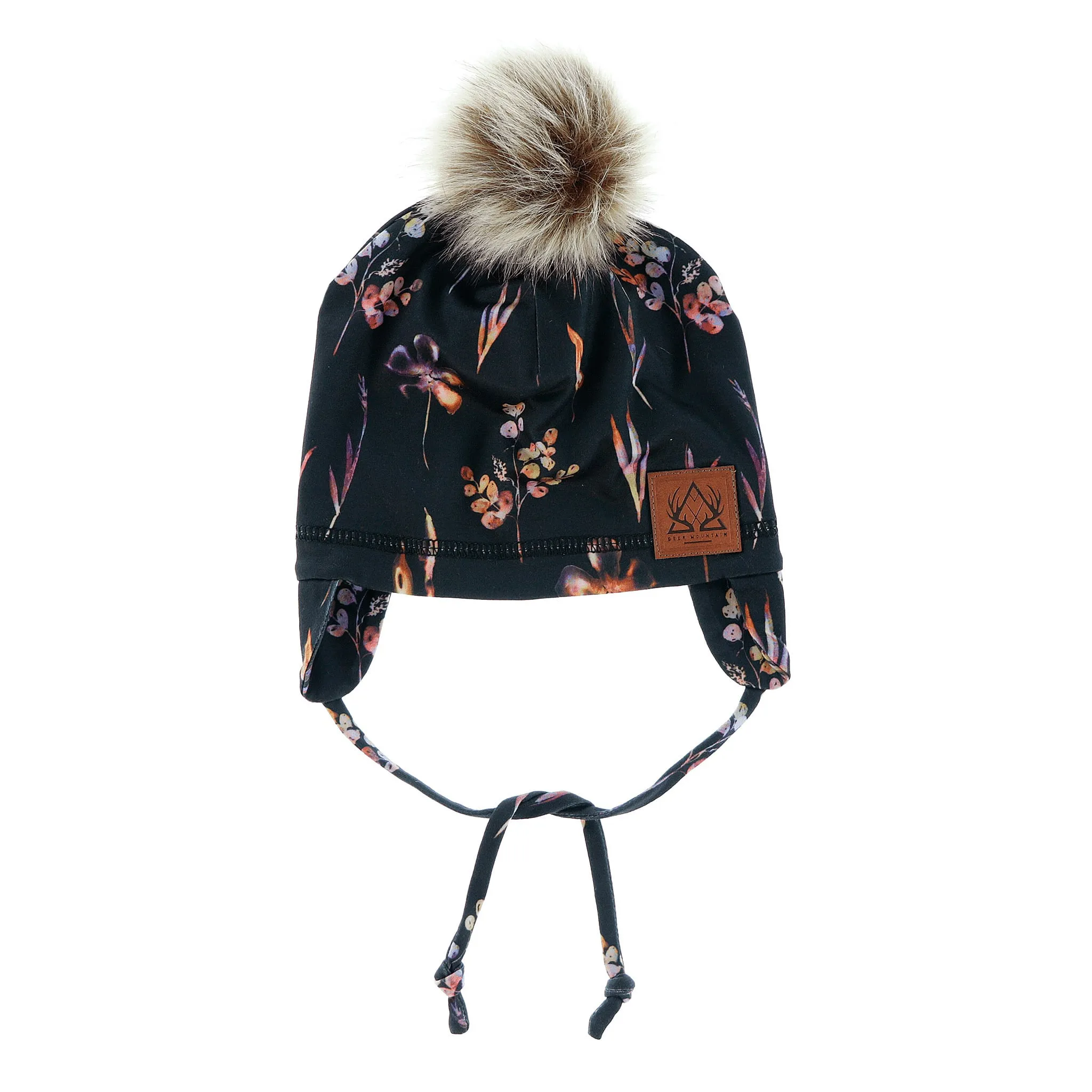 Deer Mountain Tuque Pompon Anemones 6-24mois