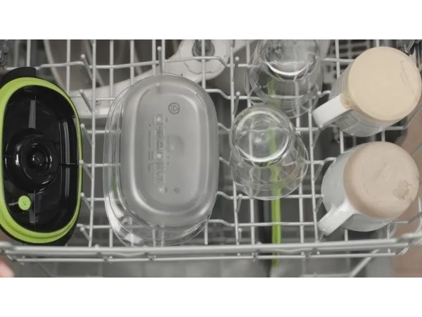 FoodSaver FFC022X, Kasse, Oval, 1,2 L, Sort, Transparent, 1 stk