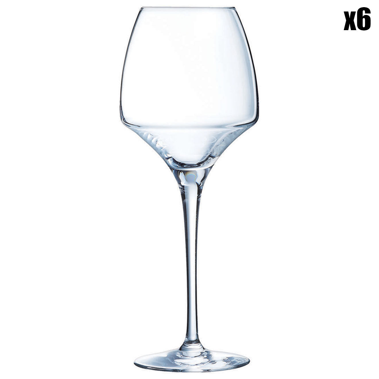 Chef & Sommelier 6 Verres à pied Open Up transparents - 40 cl