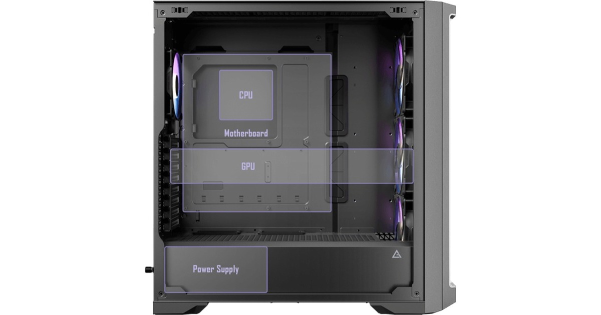 AntecPerformance 1 FT ARGB big tower behuizing  (3x USB-A | Tempered Glass)