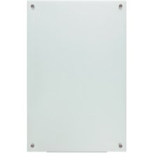 Tableau magnétique en verre, (L)900x(H)600mm, blanc