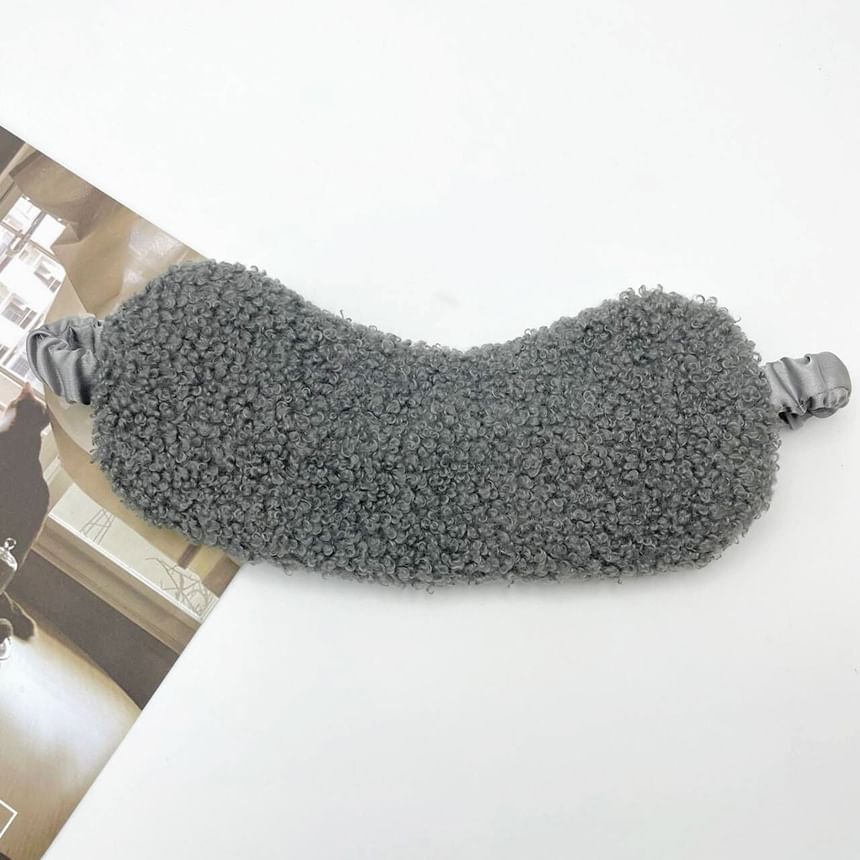 Bohod - Effen Chenille-slaapoogmasker