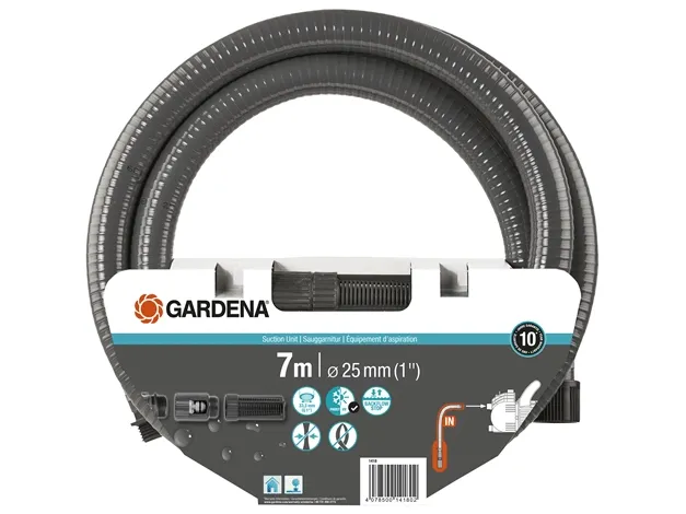 Gardena Elektrisk trykpumpe 4100 Silent m. sugeslange, sæt