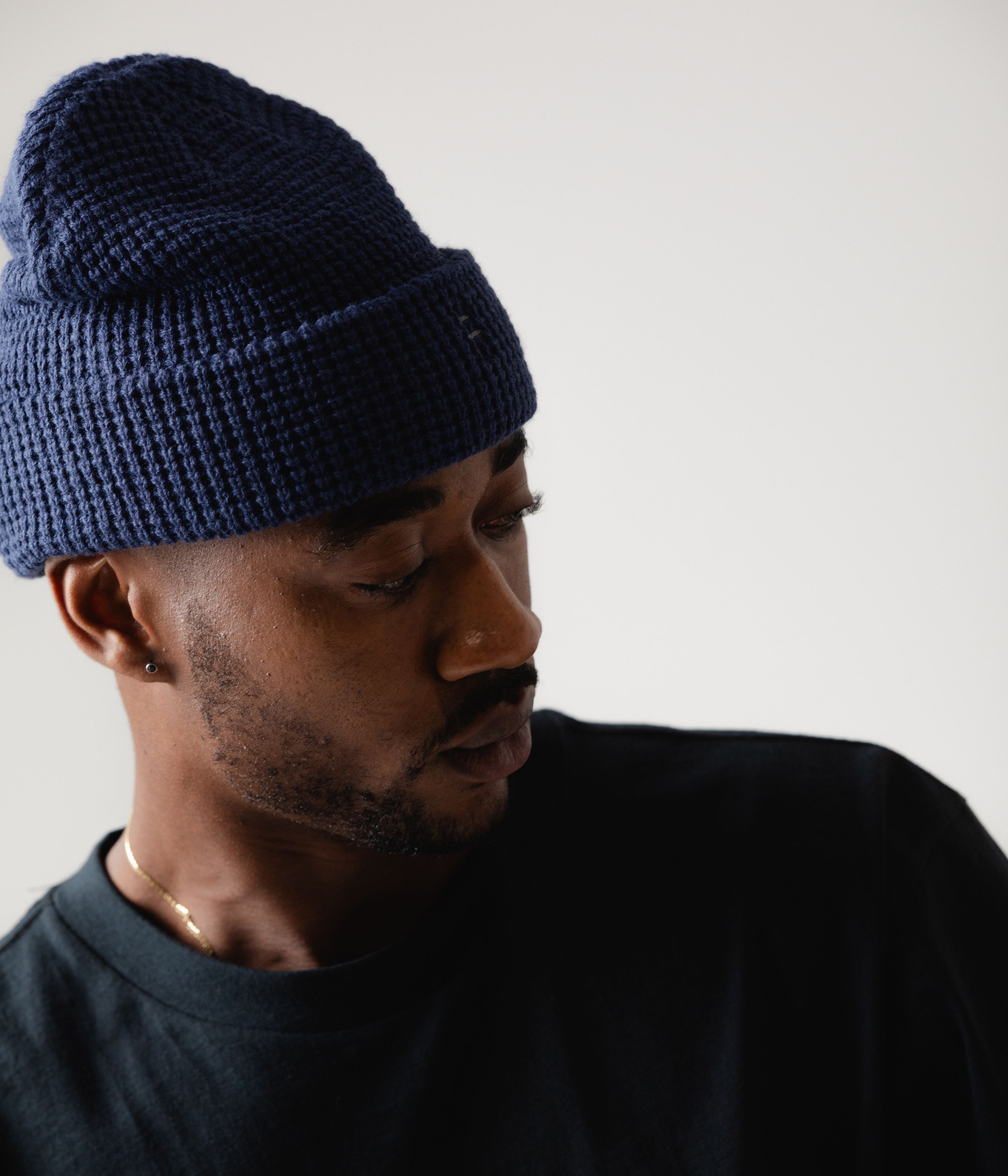 Former Franchise Beanie Waffle Navy