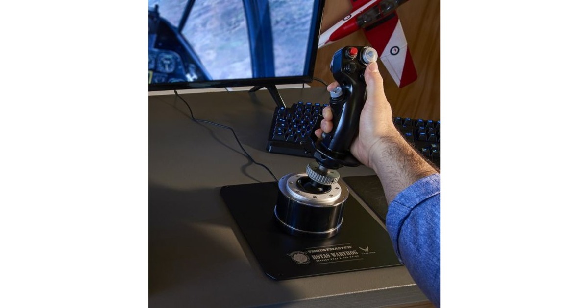 ThrustmasterHOTAS Warthog Flight Stick gaming hotas  (Zwart/zilver, Pc Joystick)