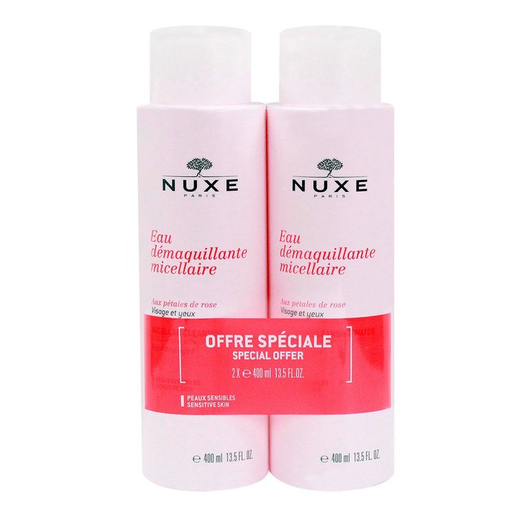 Eau démaquillante micellaire 2x400ml
