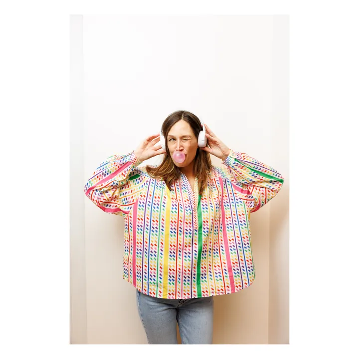 Paolina Blouse David Bowie Rainbow | Multicolore