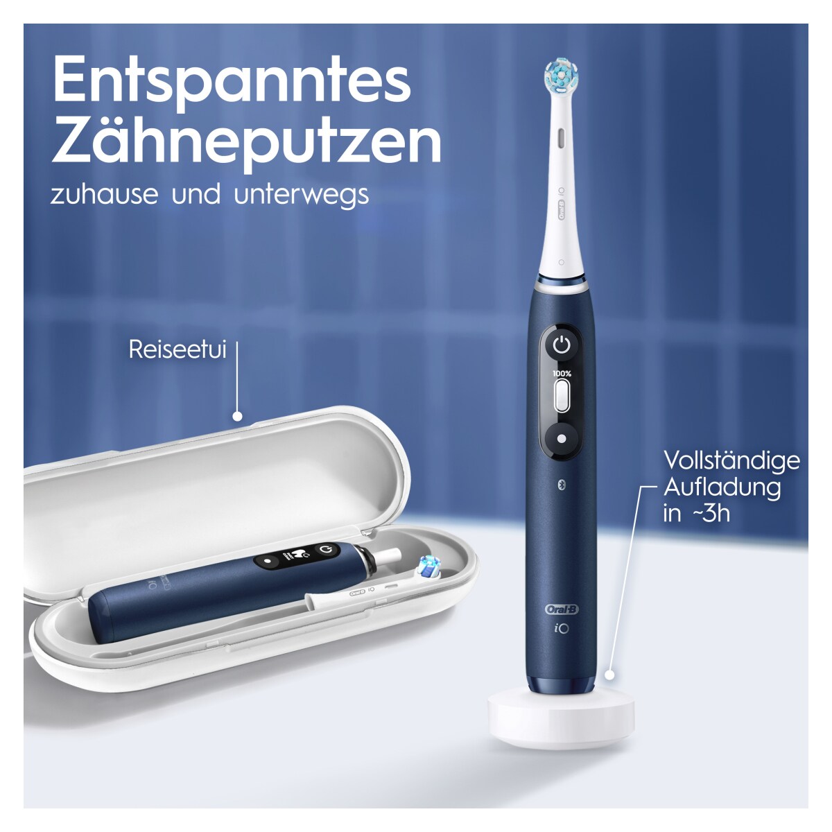 Oral-B iO Series 7N Sapphire Blue elektrische Zahnbürste