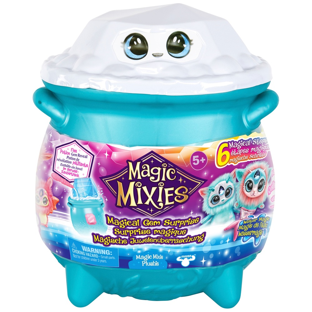 Magic Mixies Magischer Edelstein-Überraschungskessel - Wassermagie-Sortiment