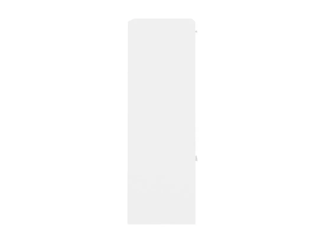 Armoire de rangement Blanc 60x29,5x90 cm Bois d'ingénierie