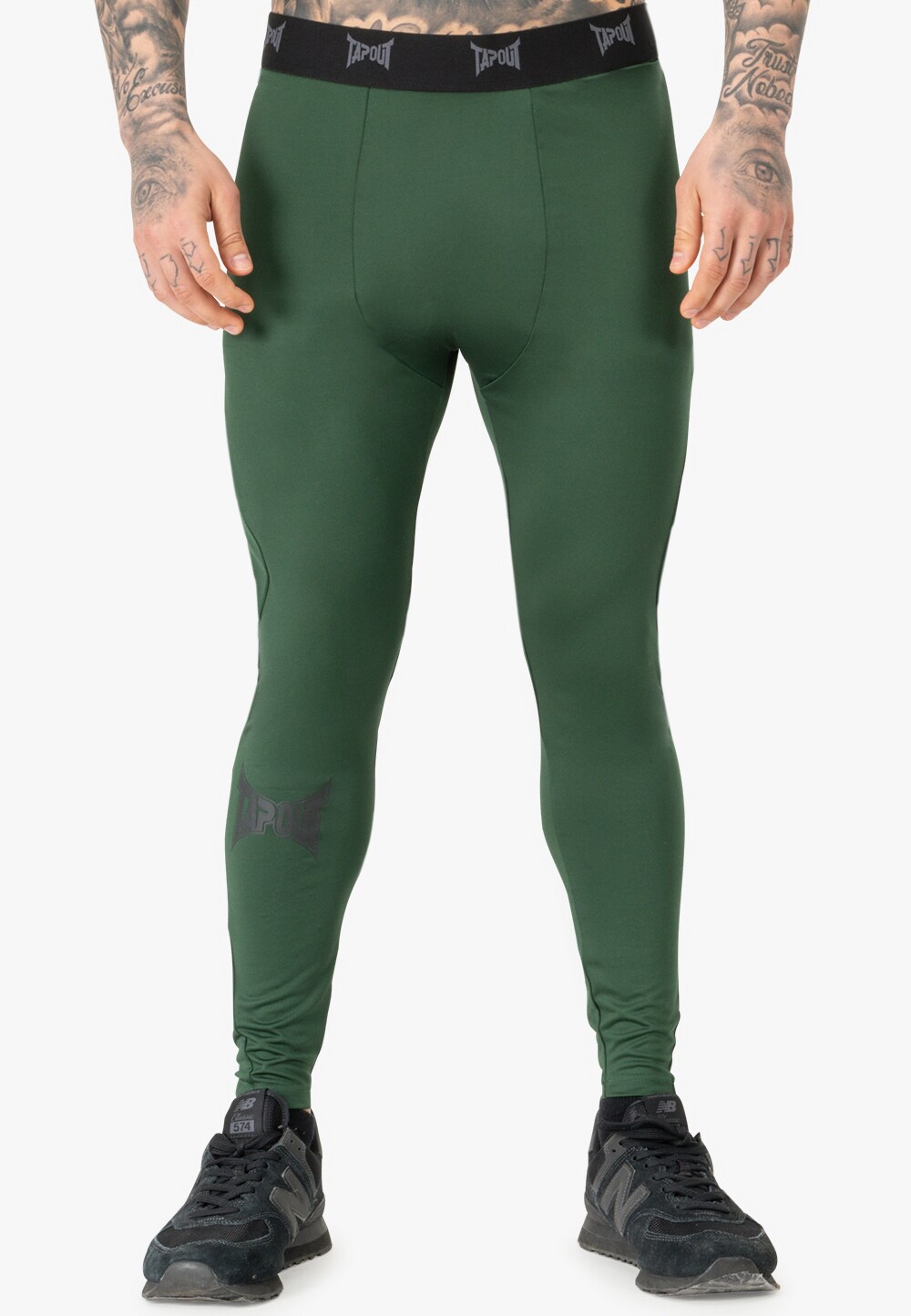 Tapout Herren Funktionsleggings schmale Passform TRAINING LEGGING