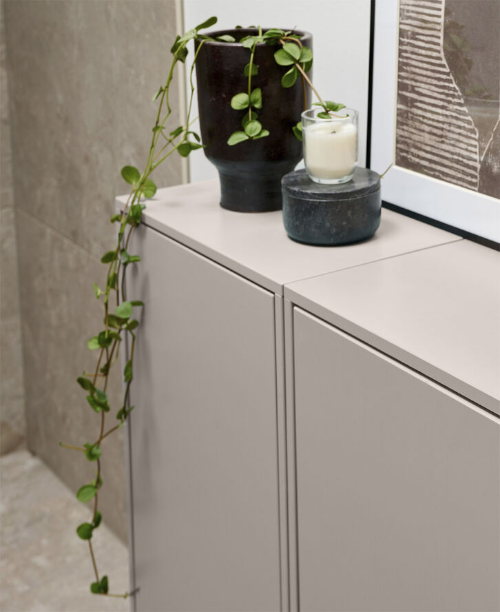 RECOLLECTOR Laundry Box Silver cloud grey