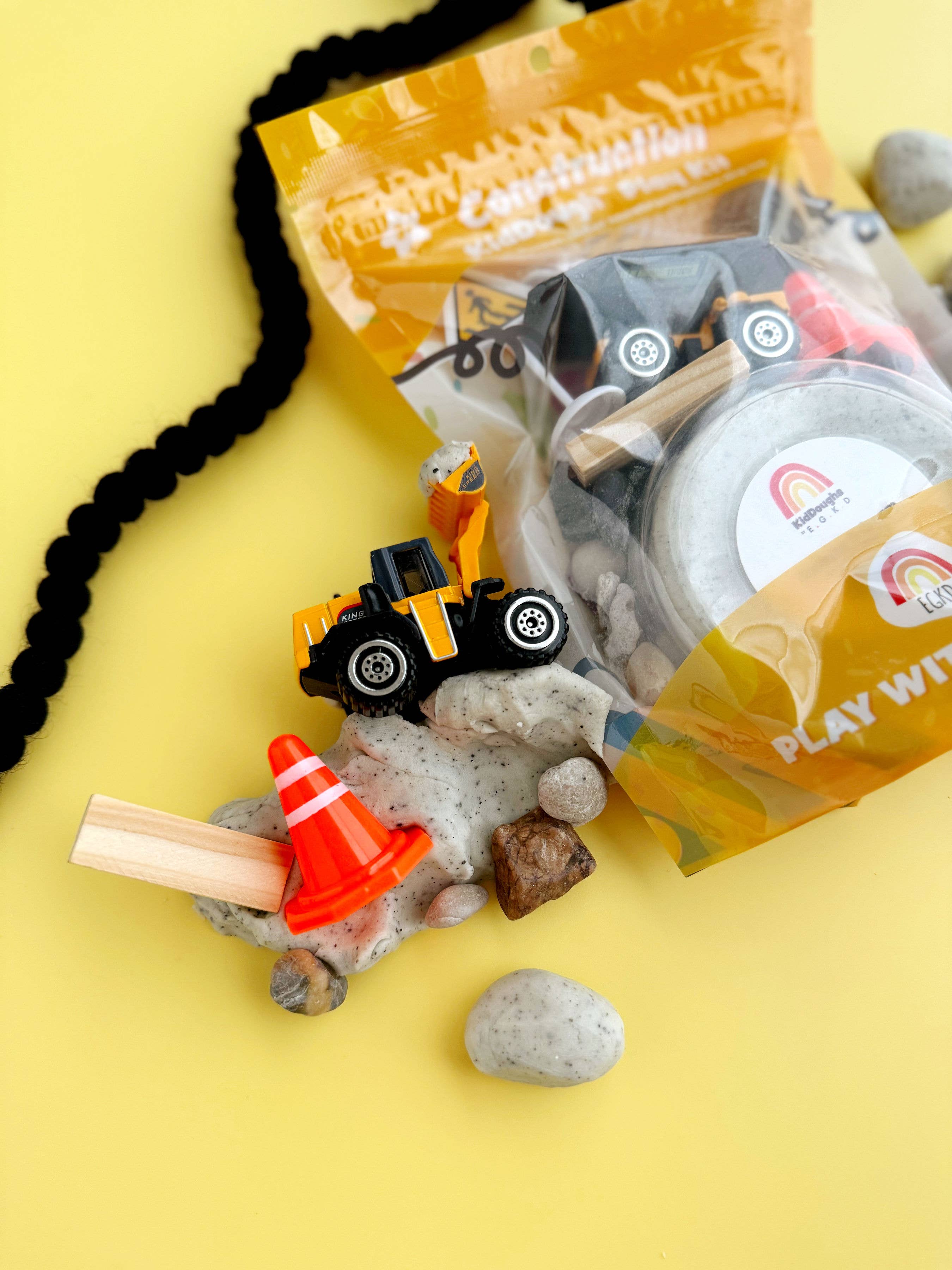 Knete Set Baustelle