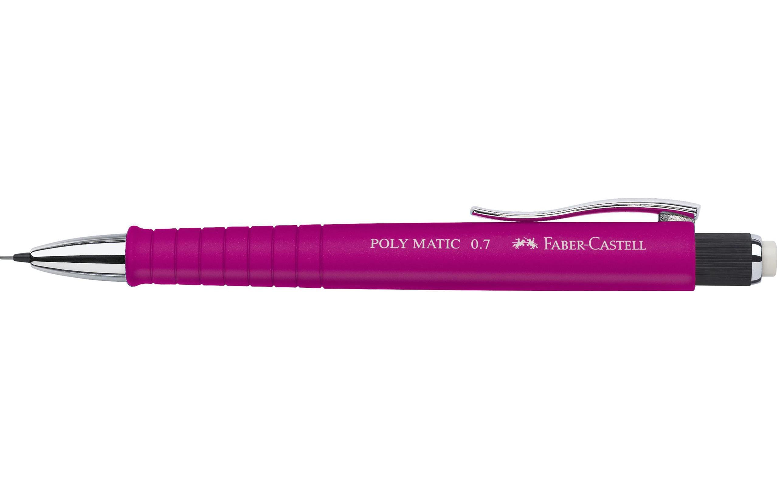 Minenbleistift Faber-Castell Poly Matic B, 0.7 mm, PinkDruckbleistift
