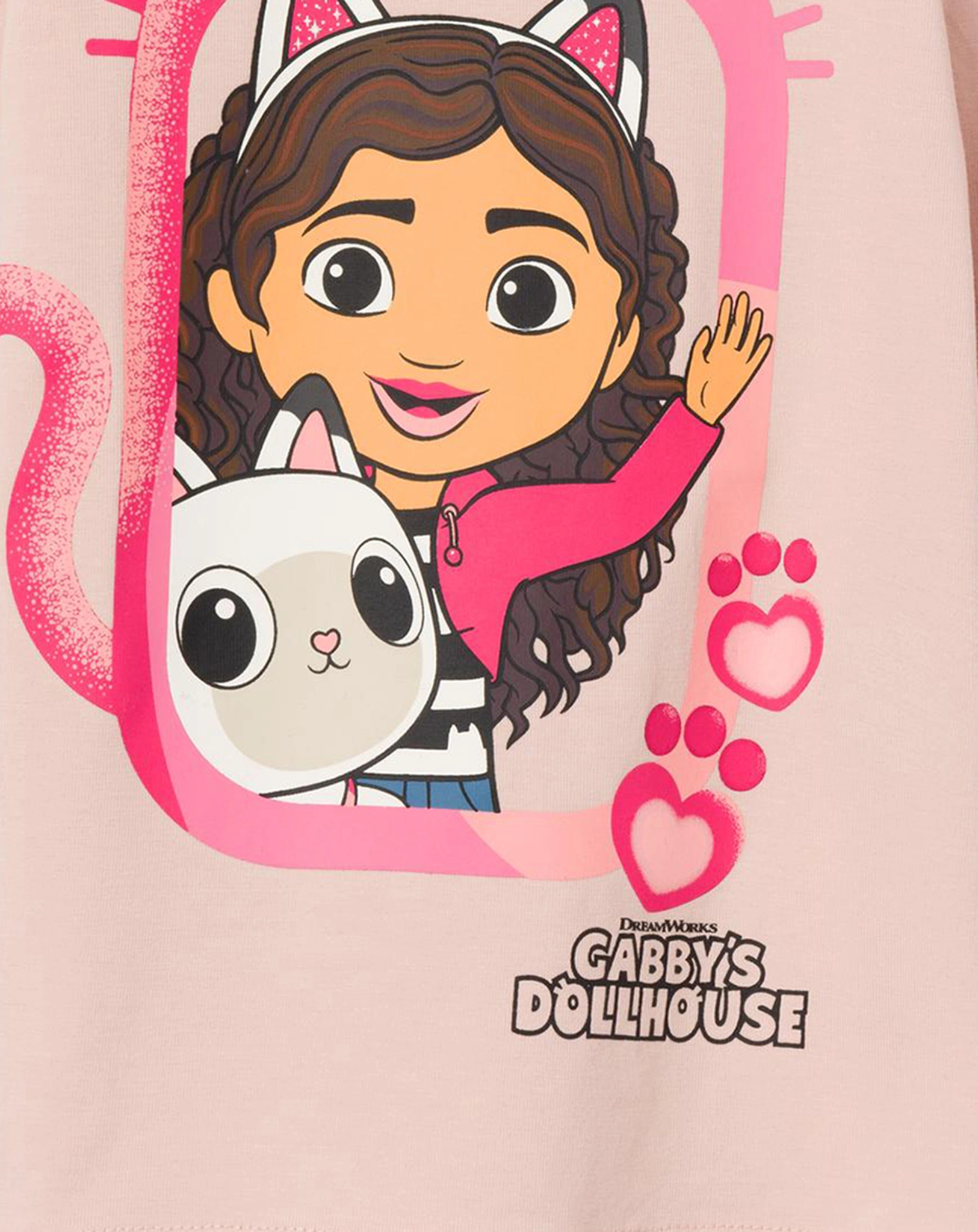 Langarmshirt NMFNESSIE GABBY in sepia rose